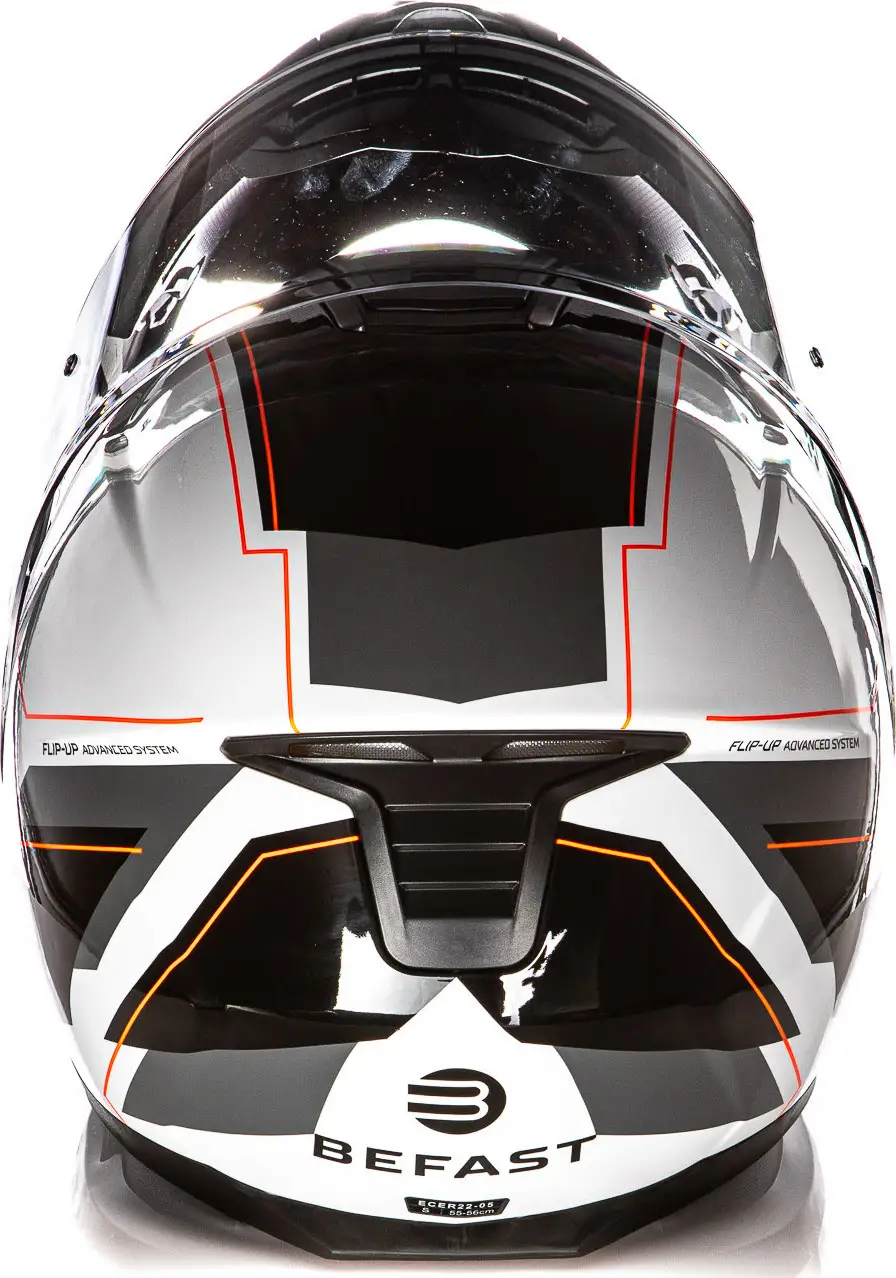 Kit Coppia Tank Bianco Nero - 2 Caschi Modulari Befast Con Doppia Omologazione P/J 5 Kit Coppia Tank Bianco Nero - 2 Caschi Modulari Befast Con Doppia Omologazione P/J - immagine 5