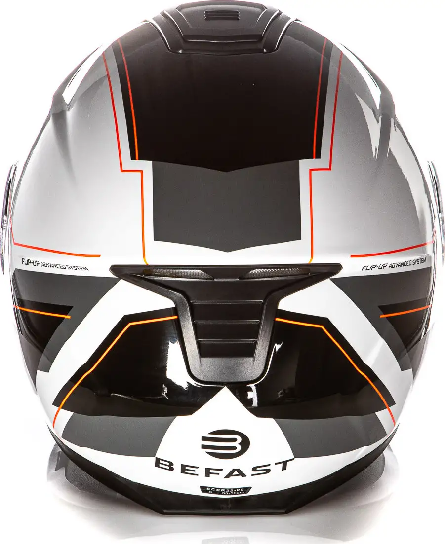 Kit Coppia Tank Bianco Nero - 2 Caschi Modulari Befast Con Doppia Omologazione P/J 8 Kit Coppia Tank Bianco Nero - 2 Caschi Modulari Befast Con Doppia Omologazione P/J - immagine 8