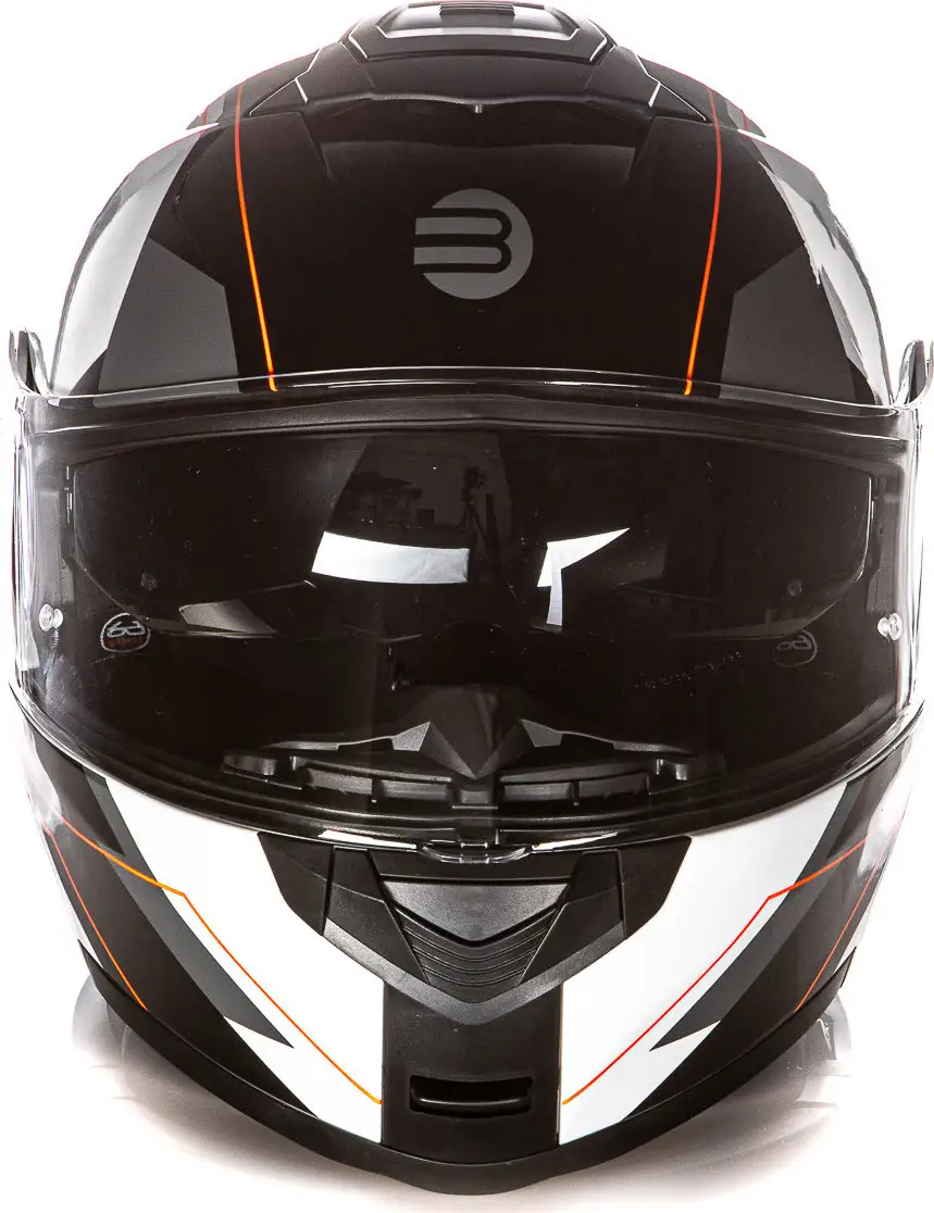 Kit Coppia Tank Bianco Nero - 2 Caschi Modulari Befast Con Doppia Omologazione P/J 6 Kit Coppia Tank Bianco Nero - 2 Caschi Modulari Befast Con Doppia Omologazione P/J - immagine 6