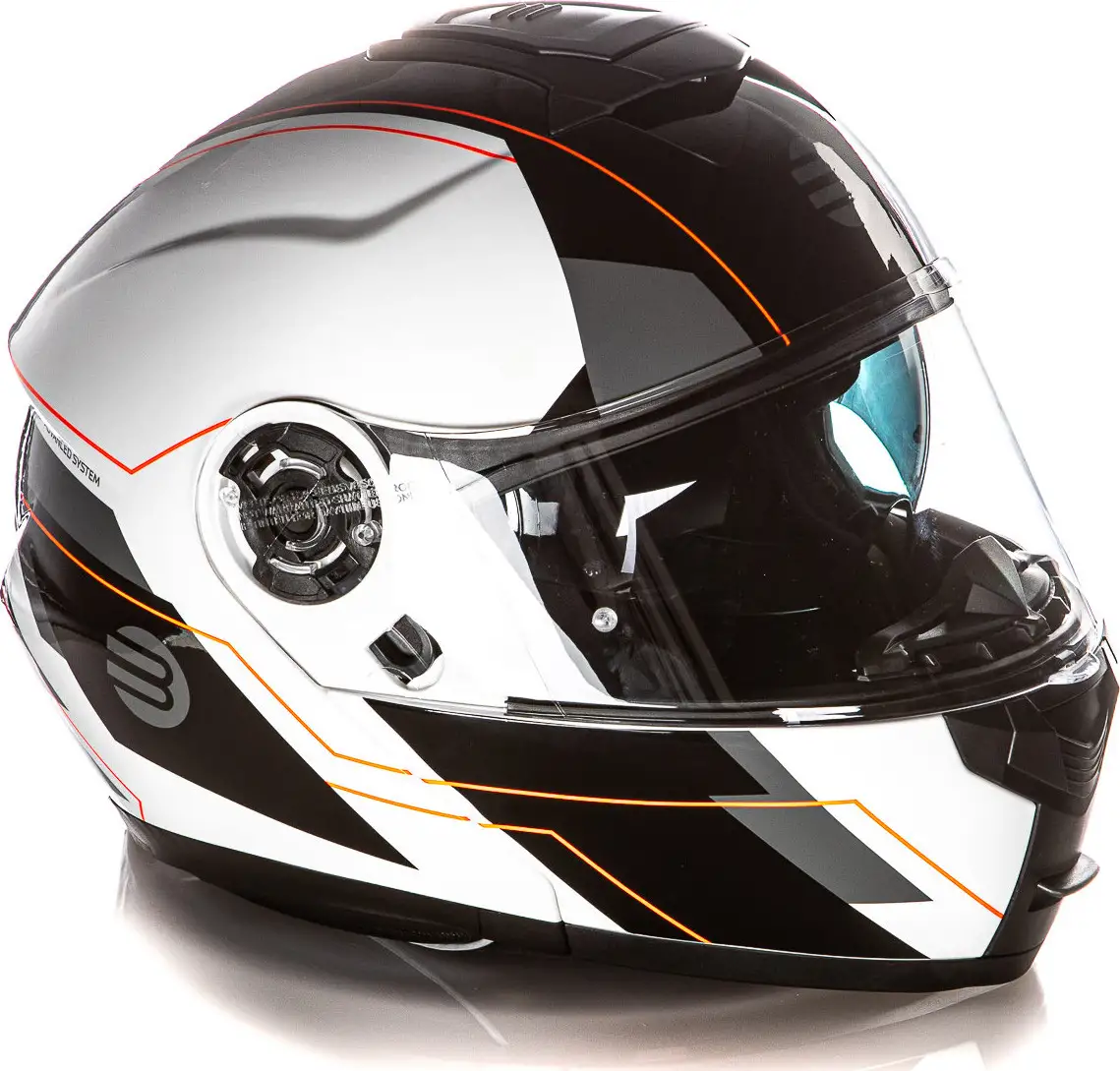 Kit Coppia Tank Bianco Nero - 2 Caschi Modulari Befast Con Doppia Omologazione P/J 9 Kit Coppia Tank Bianco Nero - 2 Caschi Modulari Befast Con Doppia Omologazione P/J - immagine 9