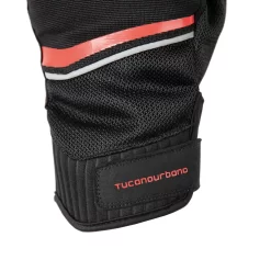 Guanti Moto Estivi Tucano Urbano PENNA Nero Rosso 7 Guanti Moto Estivi Tucano Urbano PENNA Nero Rosso -Accessori Moto 102740 4 l