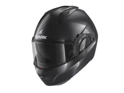 Casco Modulare Shark EVO GT BLANK Nero Metallizzato