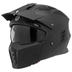 Casco Jet Befast OPTIMUS CE Con Mentoniera Staccabile Nero