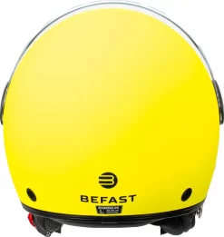 Kit Coppia Rapid Connect Giallo Fluo Opaco - 2 Caschi Jet Befast Con Interfono Integrato -Accessori Moto befast 0001211259 00415 modifica 1