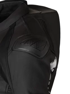 Tuta Moto Pelle Intera Befast SENTUL CE Nero Rosso -Accessori Moto bhat145unbkr c