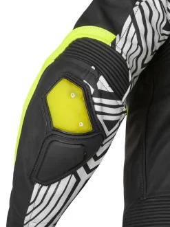 Tuta Moto Pelle Intera Befast SENTUL CE Nero Giallo -Accessori Moto bhat145unbky d