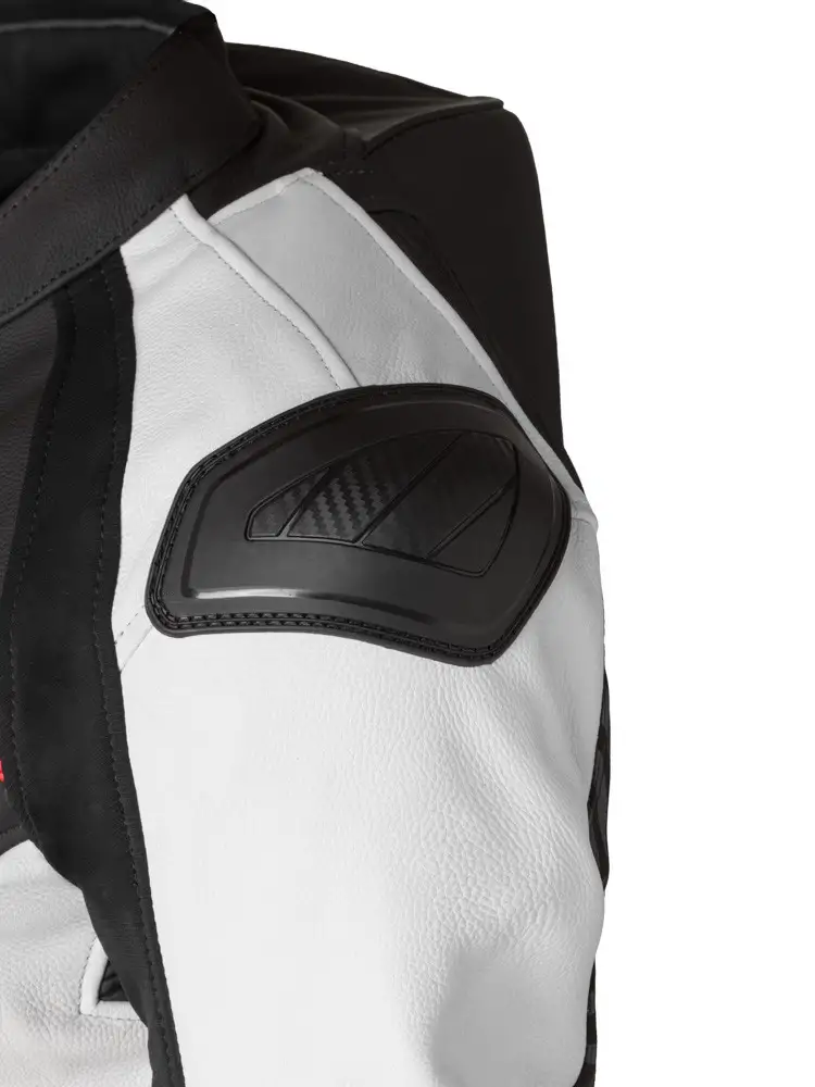 Tuta Moto Pelle Intera Befast SENTUL CE Nero Bianco Rosso 3 Tuta Moto Pelle Intera Befast SENTUL CE Nero Bianco Rosso - immagine 3