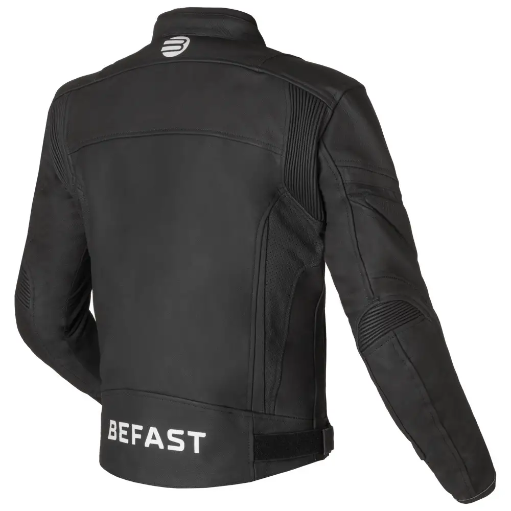 Giacca Moto Pelle Racing Befast PORTIMAO CE Nero 2 Giacca Moto Pelle Racing Befast PORTIMAO CE Nero - immagine 2