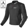 Giacca Moto Pelle Racing Befast INTERLAGOS CE Nero