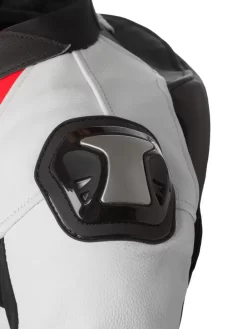 Tuta Minimoto Bambino Pelle Racing Befast Vegas CE Nero Bianco Rosso -Accessori Moto bhat294msbye c