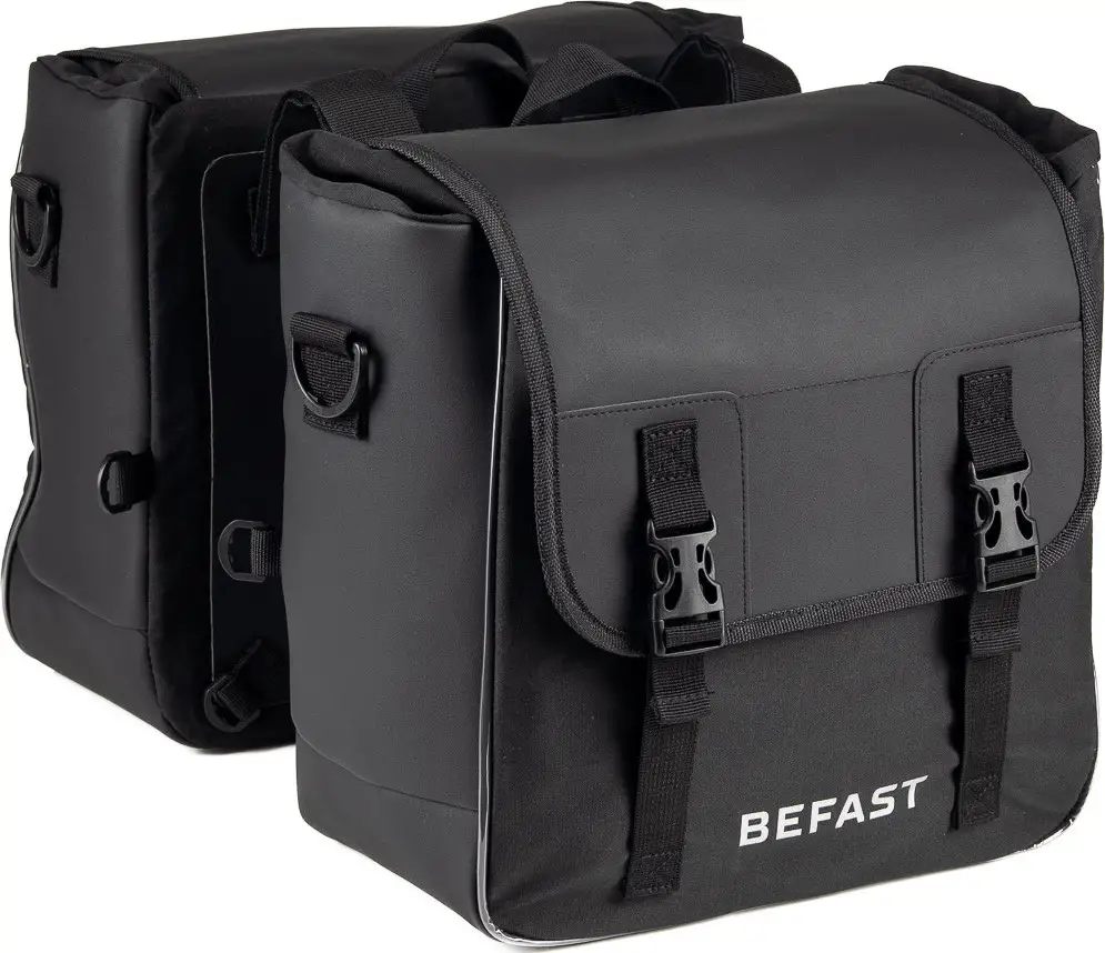 Coppia Borse Laterali Befast WP750 Waterproof 28 Litri Nero 5 Coppia Borse Laterali Befast WP750 Waterproof 28 Litri Nero - immagine 5