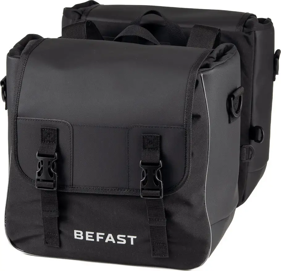 Coppia Borse Laterali Befast WP750 Waterproof 28 Litri Nero 7 Coppia Borse Laterali Befast WP750 Waterproof 28 Litri Nero - immagine 7