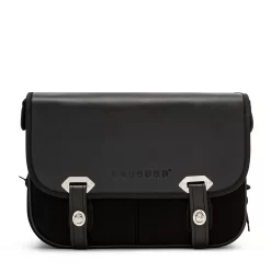 Coppia Borse Laterali Carburo Hybrid Nero 24 Litri -Accessori Moto borse custom carburo hybrid nero fronte