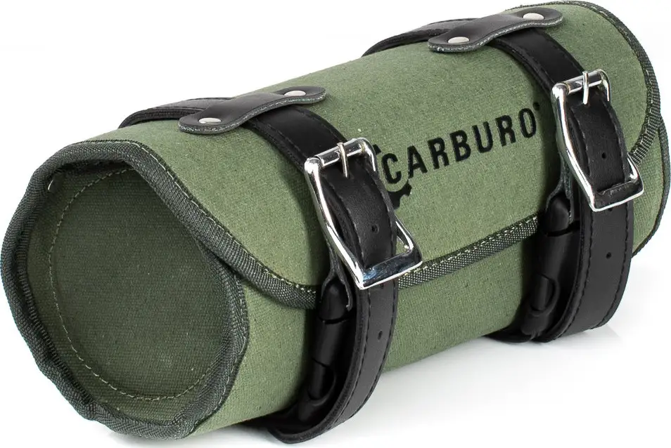 Borsa Rullo Portaoggetti Carburo Wilder Verde Militare 4 Borsa Rullo Portaoggetti Carburo Wilder Verde Militare - immagine 4