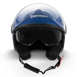 Kit Coppia Rapid III Blu Opaco - 2 Caschi Jet Befast Doppia Visiera -Accessori Moto casco jack befast blu ad hoc1 2 1