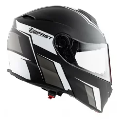 Kit Coppia Connect Nero Bianco - 2 Caschi Modulari Befast Connect Con Interfono Integrato -Accessori Moto casco modulare befast connection con interfono integrato bianco nero3 1