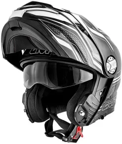 Casco Modulare Givi X33 Canyon Layers Nero Bianco