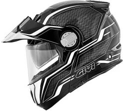 Casco Modulare Givi X33 Canyon Layers Nero Bianco -Accessori Moto casco moto modulare p j givi x 33 canyon layers nero bianco 77185 zoom