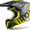 Casco Cross Airoh Twist 2.0 Bit Giallo Lucido