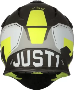 Casco Cross JUST1 J38 KORNER Giallo Fluo Titanio -Accessori Moto casco cross just1 j38 korner giallo fluo titanio4