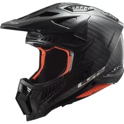 Casco Cross LS2 MX703 C X-FORCE In Carbonio Nero Carbon Lucido ECE 22-06