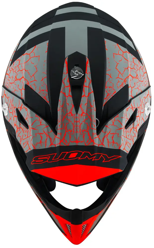 Casco Cross Suomy X-WING REEL Arancione Opaco Fluo 2 Casco Cross Suomy X-WING REEL Arancione Opaco Fluo - immagine 2