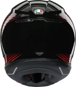Casco Integrale AGV K6 MPLK MULTI RUSH Nero Rosso 8 Casco Integrale AGV K6 MPLK MULTI RUSH Nero Rosso -Accessori Moto casco integrale agv k6 mplk multi rush nero rosso4