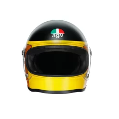 Casco Integrale AGV Legends X3000 GASOLINE In Fibra Nero Arancio Opaco -Accessori Moto casco integrale agv legends x3000 gasoline in fibra nero arancio opaco2