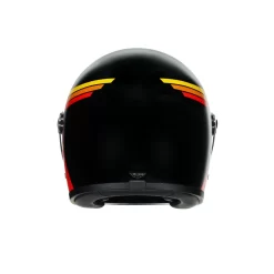 Casco Integrale AGV Legends X3000 GASOLINE In Fibra Nero Arancio Opaco -Accessori Moto casco integrale agv legends x3000 gasoline in fibra nero arancio opaco4