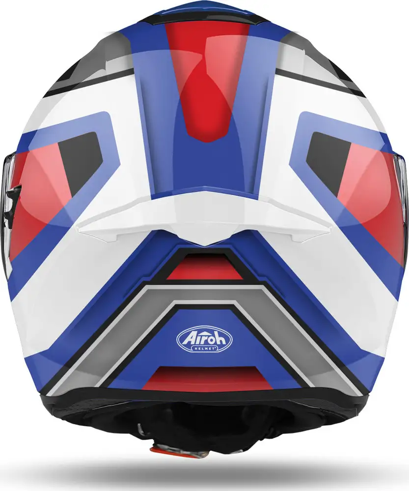 Casco Integrale Airoh ST 501 Square In Fibra Blu Rosso 3 Casco Integrale Airoh ST 501 Square In Fibra Blu Rosso - immagine 3