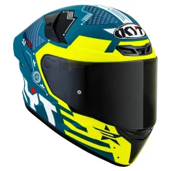 Casco Integrale Kyt KYT TT-COURSE FUSELAGE MATT Giallo Blu -Accessori Moto casco integrale kyt kyt tt course fuselage matt giallo blu3