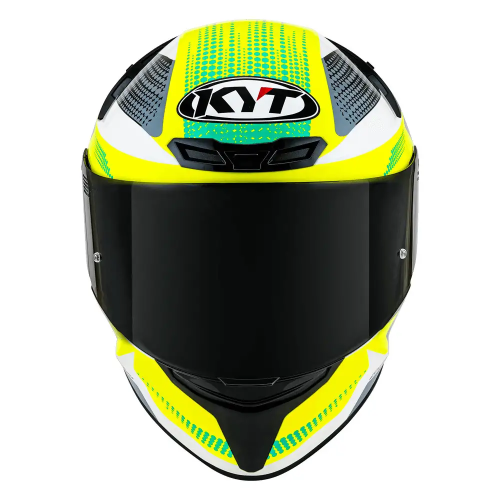 Casco Integrale Kyt KYT TT-COURSE GEAR Nero Giallo 2 Casco Integrale Kyt KYT TT-COURSE GEAR Nero Giallo - immagine 2