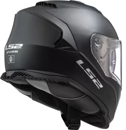 Accessori Moto -Accessori Moto casco integrale ls2 ff800 storm solid nero opaco2
