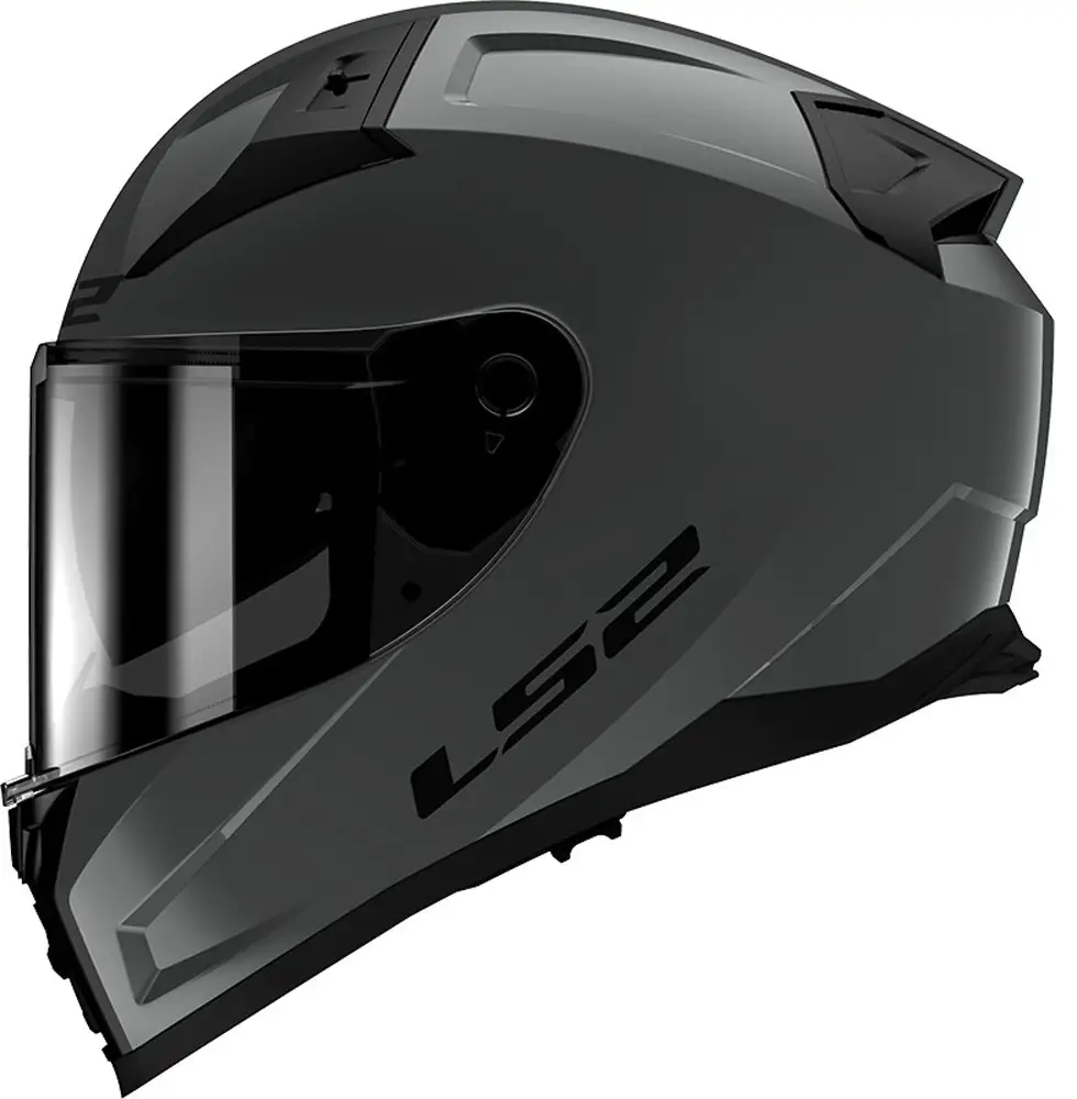 Casco Integrale LS2 FF811 VECTOR II SOLID NARDO In Fibra Grigio