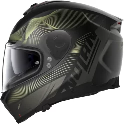 Casco Integrale Nolan N80-8 POWERGLIDE N-COM Nero Opaco Verde -Accessori Moto casco integrale nolan n80 8 powerglide n com nero opaco verde3