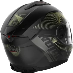 Casco Integrale Nolan N80-8 POWERGLIDE N-COM Nero Opaco Verde -Accessori Moto casco integrale nolan n80 8 powerglide n com nero opaco verde4