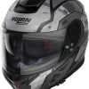 Casco Integrale Nolan N80-8 STARSCREAM N-COM Nero Opaco Grigio