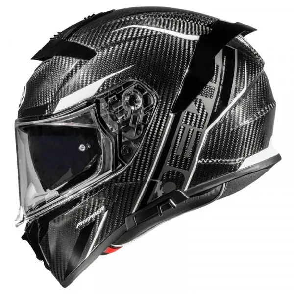 Premier® Casco Integrale Premier DEVIL CARBON ST8 ECE 22.06 Carbonio Lucido Bianco - immagine 4