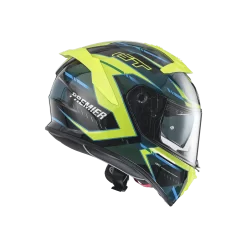 Premier® Casco Integrale Premier DEVIL EV6 22.06 Verde Giallo -Accessori Moto casco integrale premier devil ev6 22.06 verde giallo3