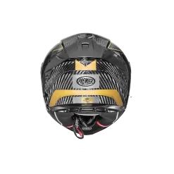 Premier® Casco Integrale Premier HYPER CARBON TK 19 22.06 In Carbonio Grigio Oro -Accessori Moto casco integrale premier hyper carbon tk 19 22.06 in carbonio grigio oro5