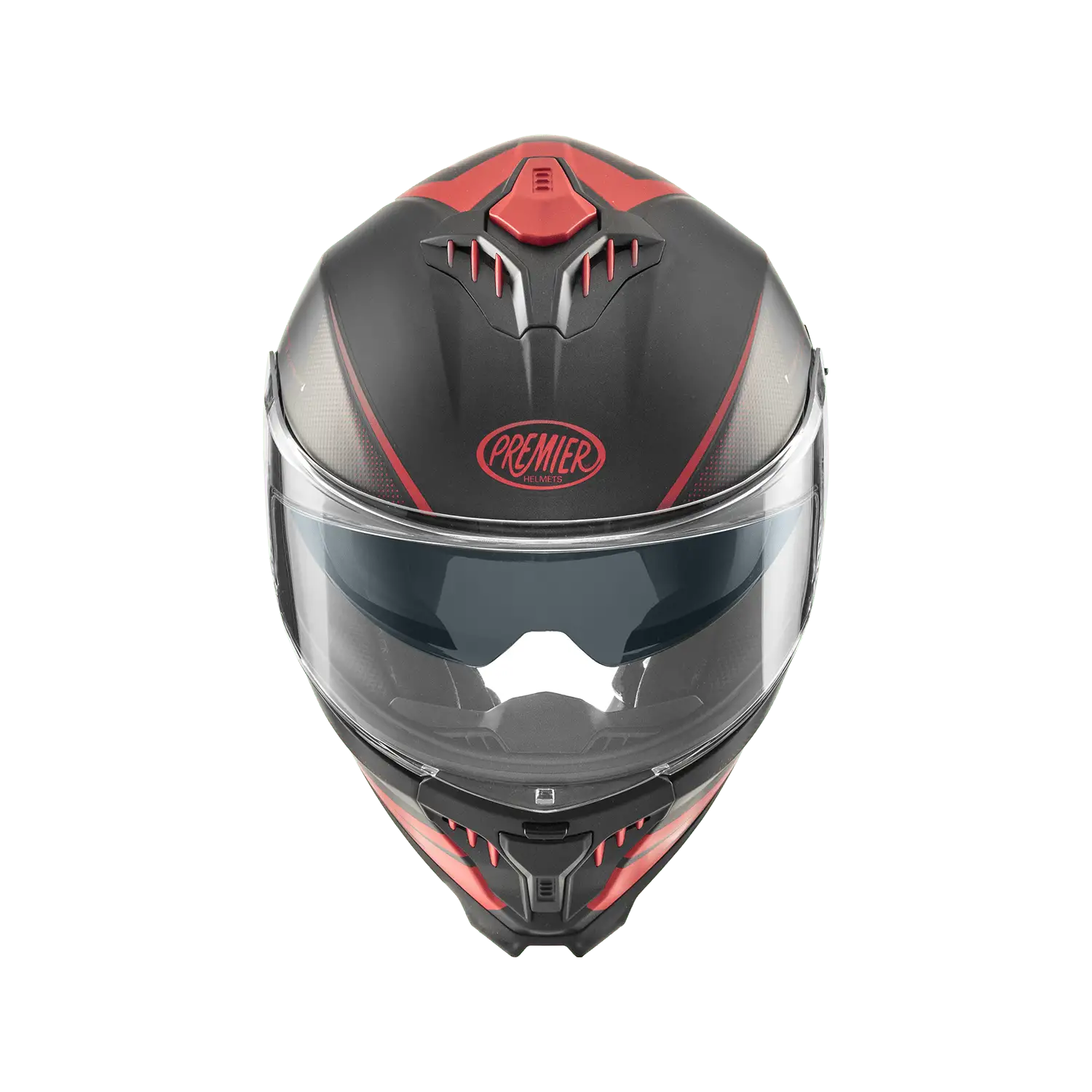 Premier® Casco Integrale Premier TYPHOON FR92 BM Nero Rosso 2 Premier® Casco Integrale Premier TYPHOON FR92 BM Nero Rosso - immagine 2