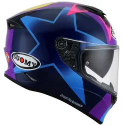 Casco Integrale Suomy STELLAR BASTIANINI REPLICA Blu Viola -Accessori Moto casco integrale suomy stellar bastianini replica blu viola4