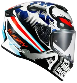 Casco Integrale Suomy STELLAR VILLAIN Bianco Nero Rosso -Accessori Moto casco integrale suomy stellar villain bianco nero rosso4