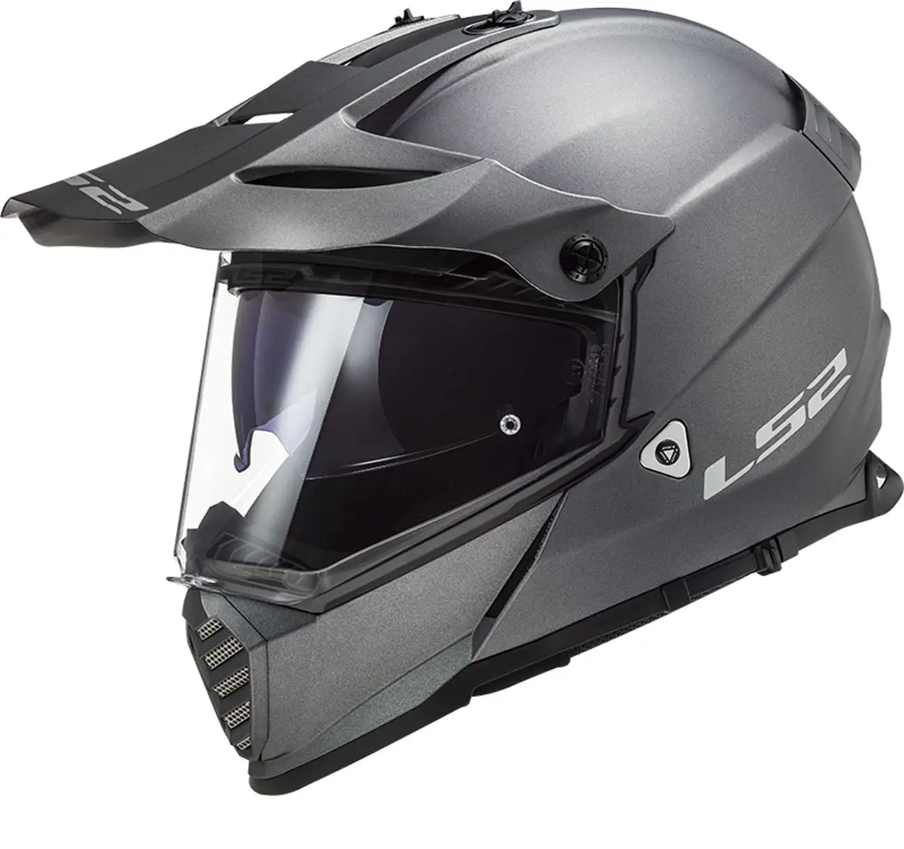 Casco Integrale Touring LS2 MX436 PIONEER EVO Titanio Opaco 1 Casco Integrale Touring LS2 MX436 PIONEER EVO Titanio Opaco
