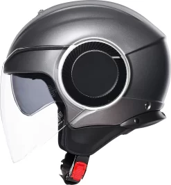 Casco Jet AGV ORBYT MONO Grigio Opaco -Accessori Moto casco jet agv orbyt mono grigio opaco3
