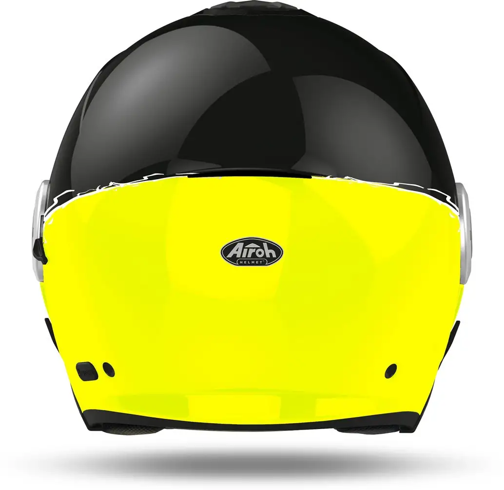 Casco Jet Airoh Helios Fluo Giallo 3 Casco Jet Airoh Helios Fluo Giallo - immagine 3