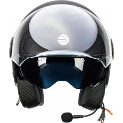 Casco Jet Befast Rapid Connect III Nero Opaco Con Interfono Integrato -Accessori Moto casco jet befast rapid connect iii nero opaco con interfono integrato3