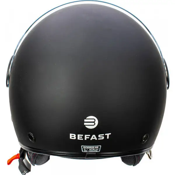 Casco Jet Befast Rapid Connect III Nero Opaco Con Interfono Integrato - immagine 5