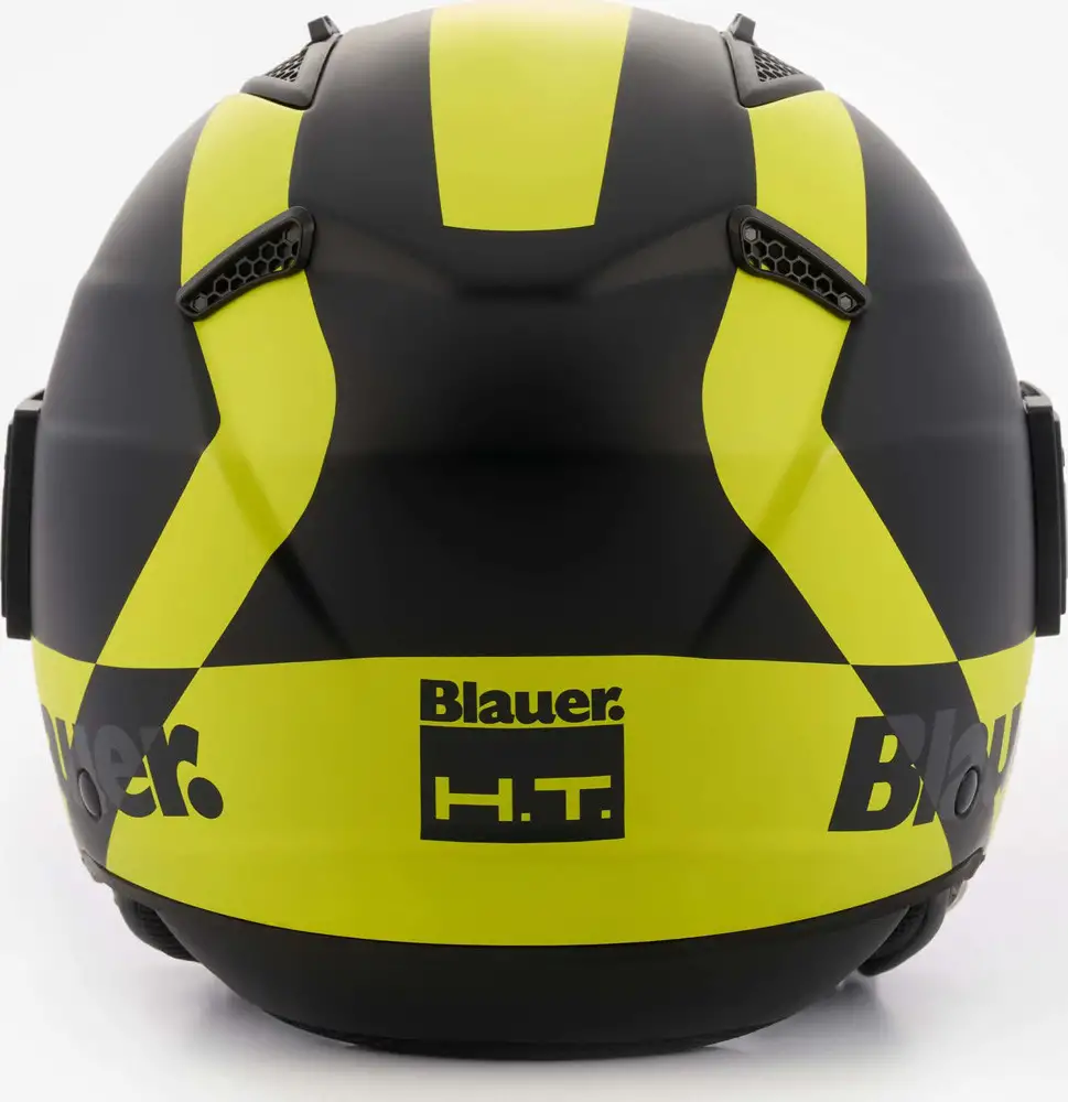 Casco Jet Blauer BET H.T. In Fibra Nero Giallo 3 Casco Jet Blauer BET H.T. In Fibra Nero Giallo - immagine 3