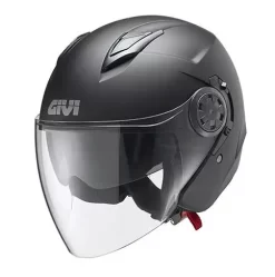 Casco Jet Givi 12.3 Stratos Nero Opaco